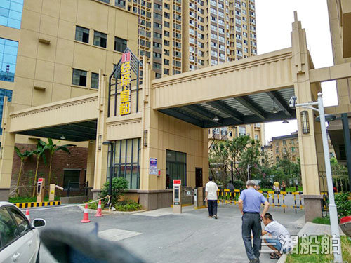 小區(qū)門(mén)頭及休息廊架